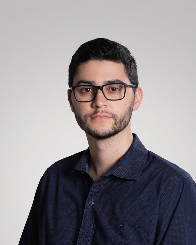 Retrato de Hibrael Loures.